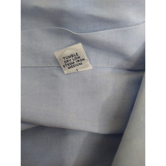 Ralph Lauren Polo Button Down Shirt Cotton Blue 16 1/2 33 Yarmouth Denim Preppy - Picture 9 of 11